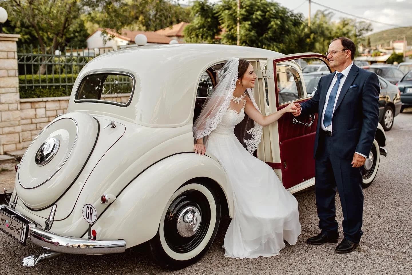 Vintage Wedding Cars 9