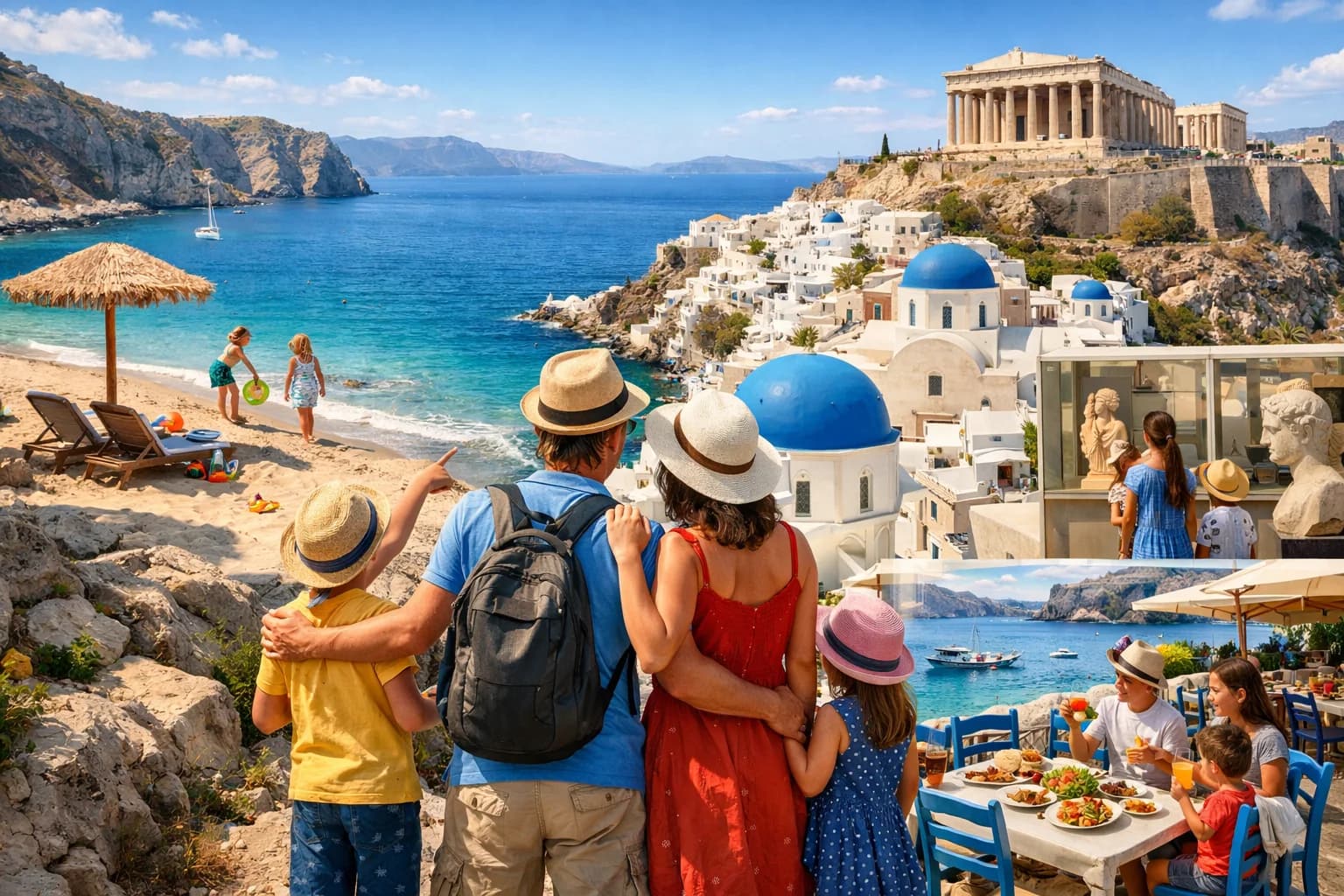 Family Travel in Greece