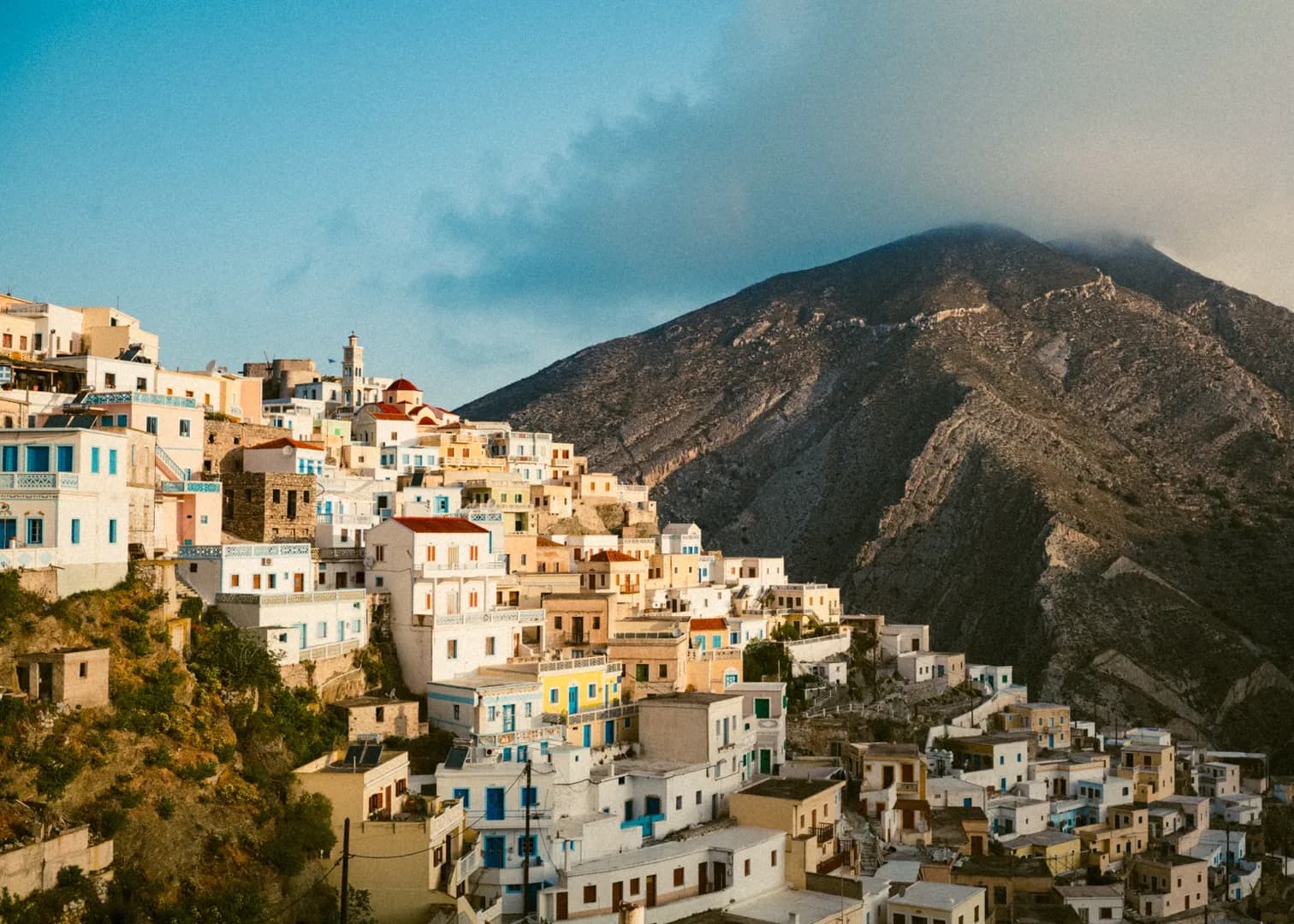 Olympos village on Karpathos island, Dodecanese