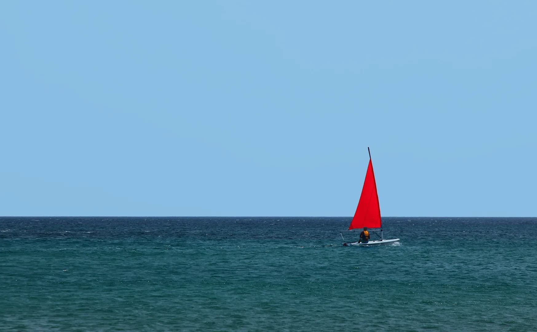 Sea view on Samos island, Greece