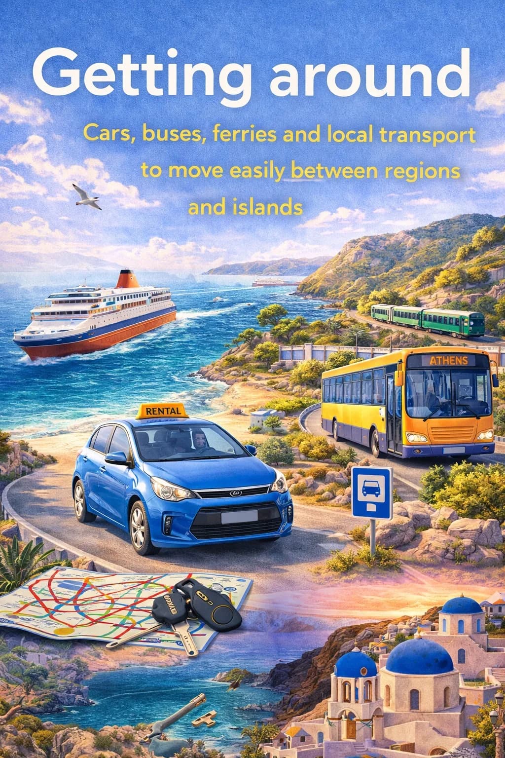 Getting around Greece
